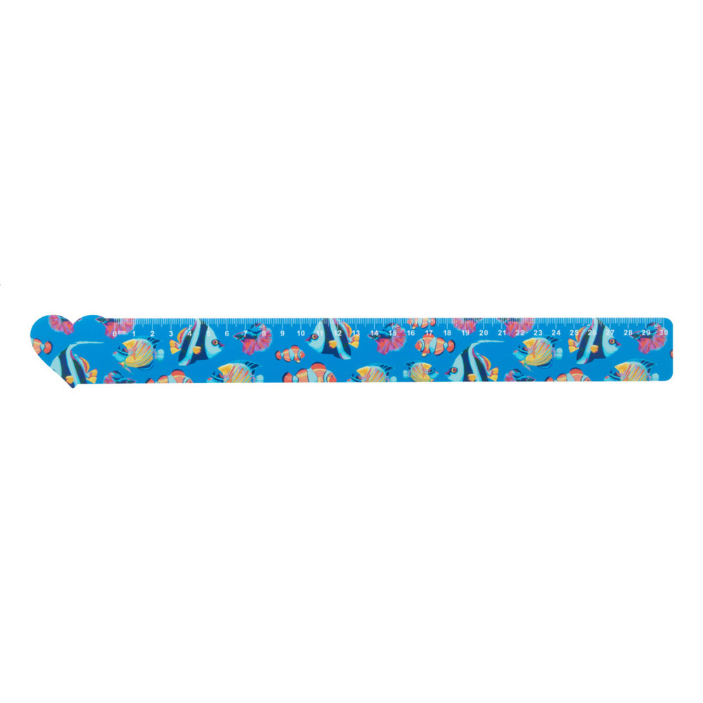 Couler 30 - liniaal van 30 cm, - wit
