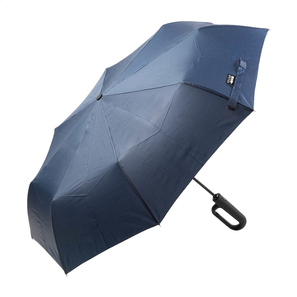 Carabell - RPET-paraplu - donker blauw