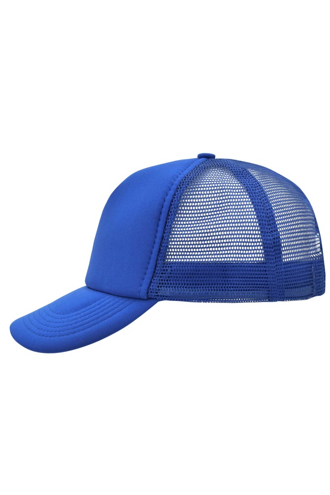 5 Panel Polyester Mesh Cap - Royal