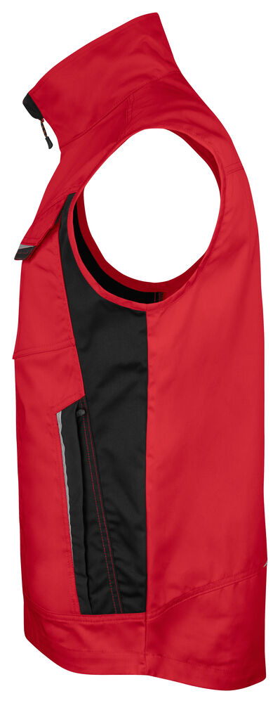 Jobman - 7507 Service Vest Rood 3XL