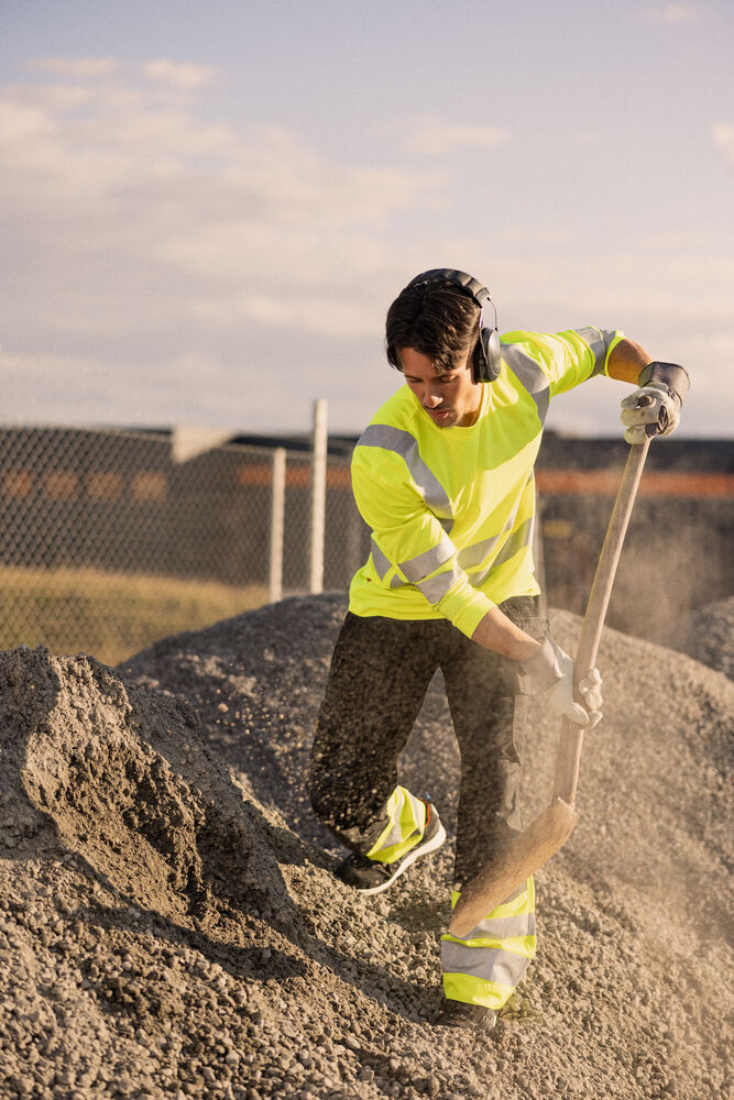 Jobman - 5593 Hi-Vis Long Sleeve T-shirt