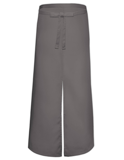 Bistro Apron With Split - Dark Grey