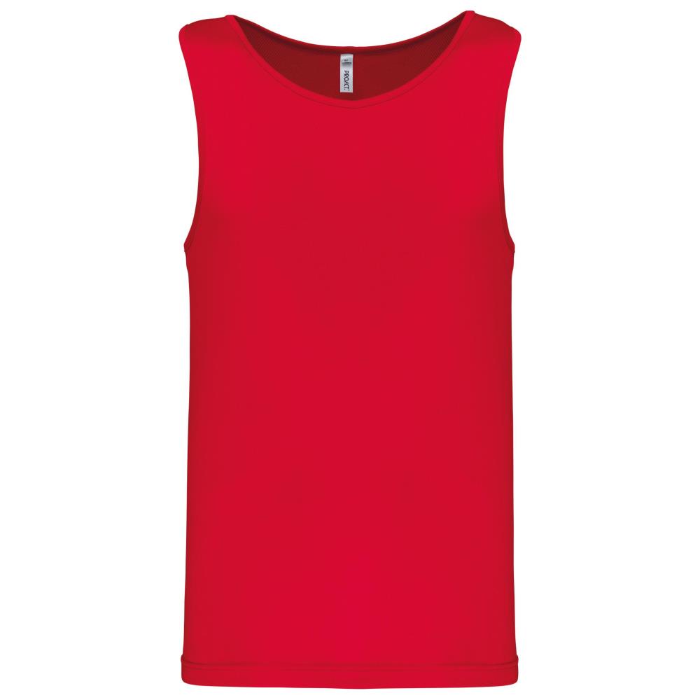 Herensporttop - Red