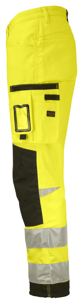 Jobman - 2221 Hi-Vis Service Trousers Star Geel/Zwart C146