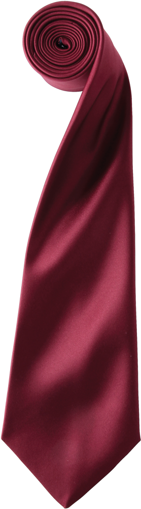 PR750 - Satijnen stropdas - Burgundy