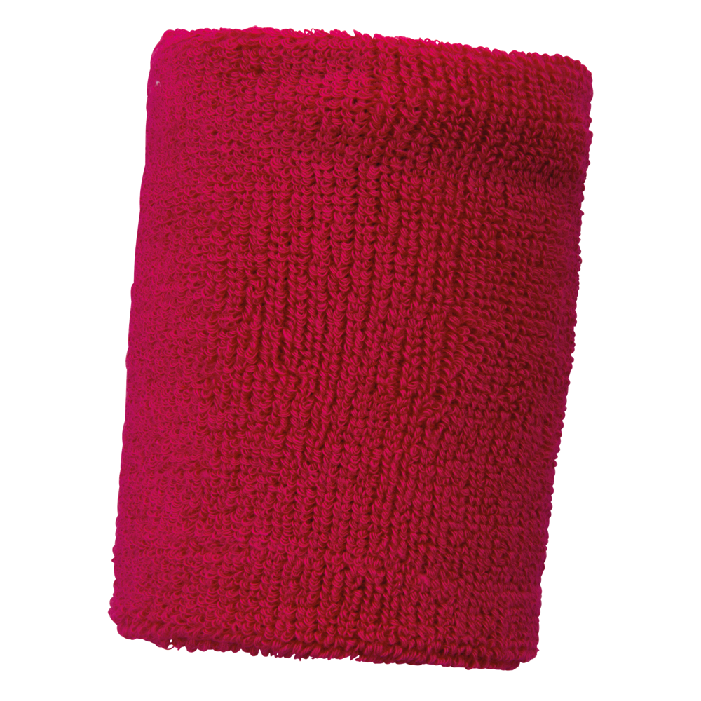 PA049 - Multisport-polsband in badstof - fuchsia