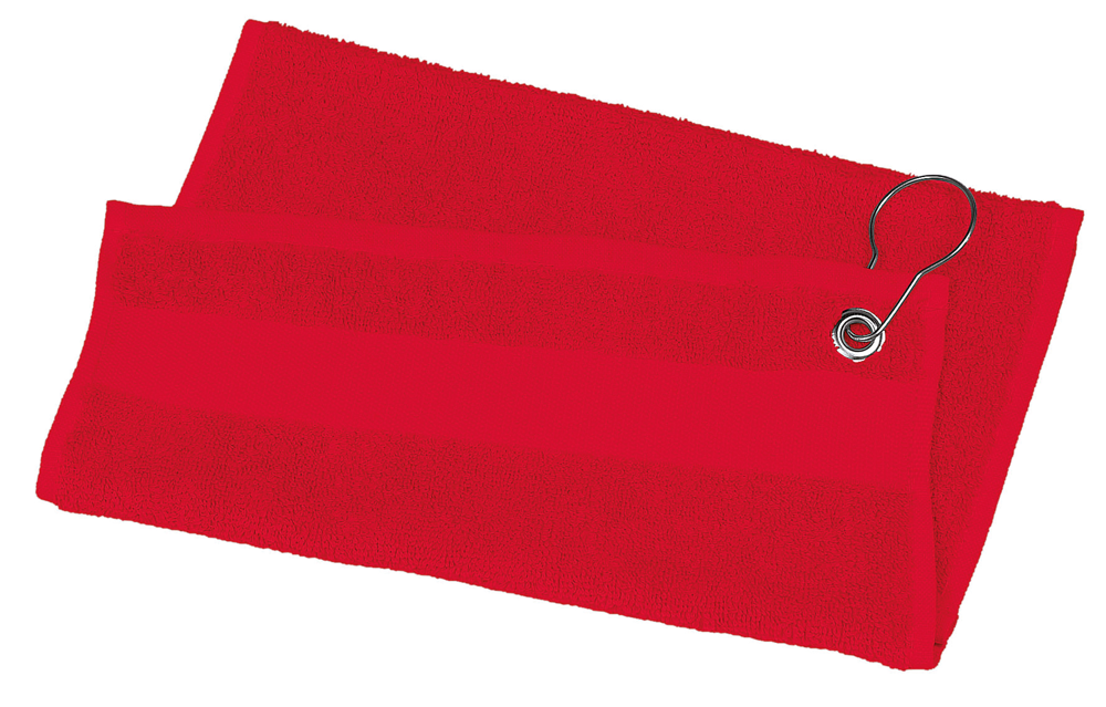 - Golfhanddoek - 50 x 30 cm - Red