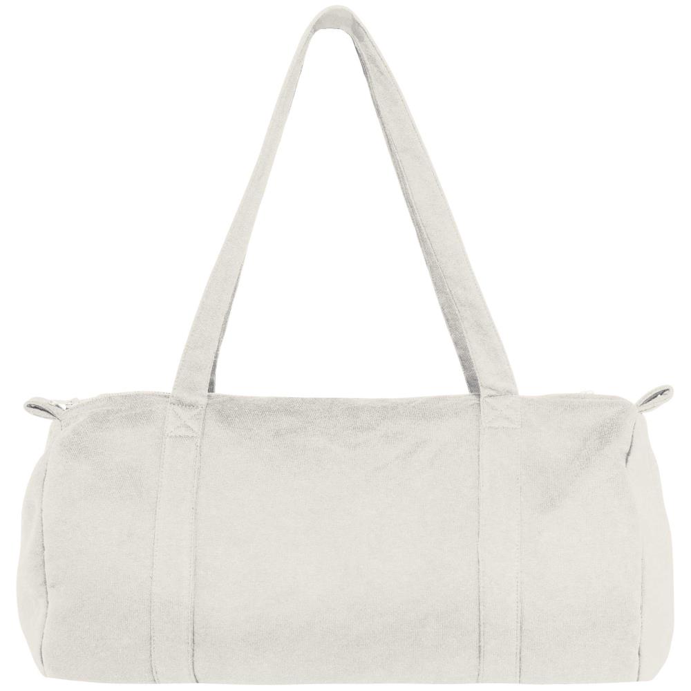 Duffeltas van fleece - Ivory