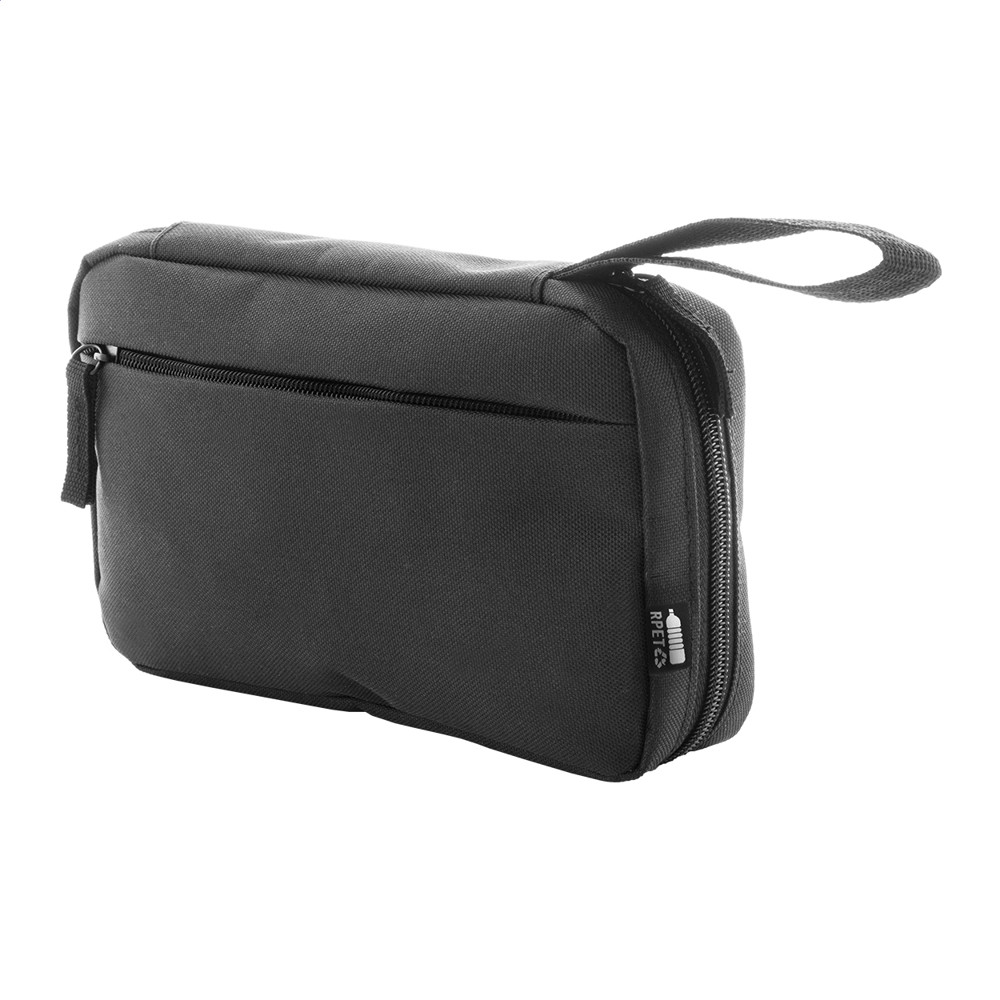 Gocharge - RPET organizer koffer - Zwart