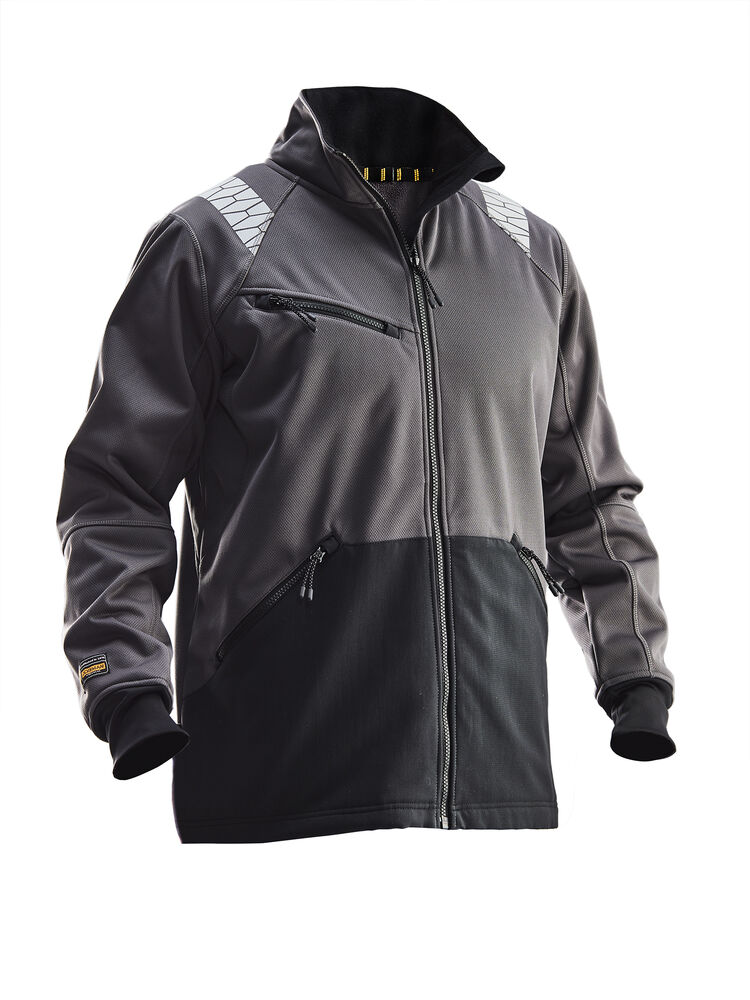 Jobman - 1191 Jacket Windblocker - Donkergrijs/Zwart