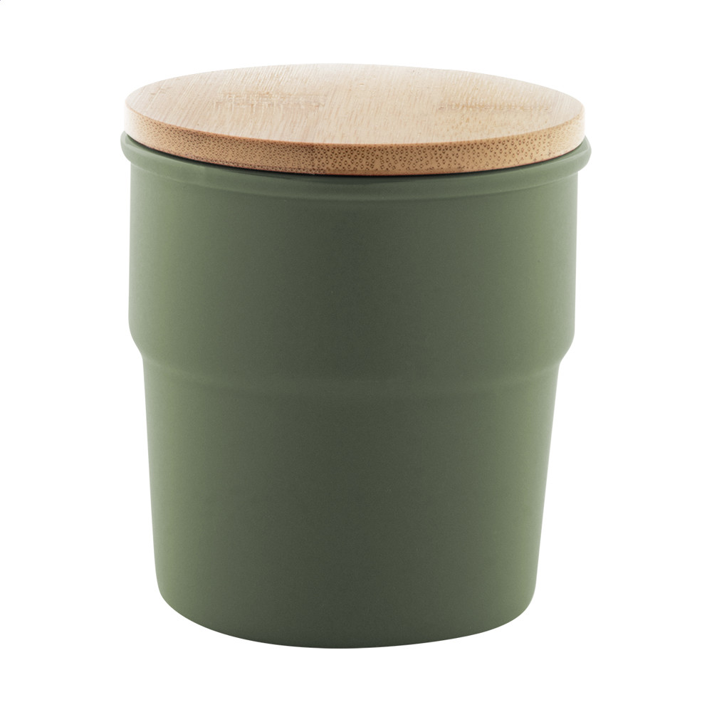 Calliope - keramische beker - groen
