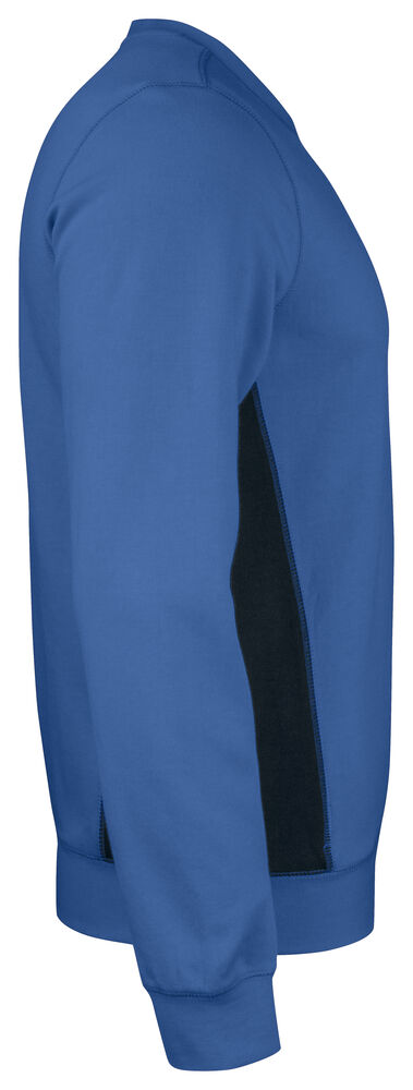 Jobman - 5402 Roundneck Sweatshirt Hemelsblauw/Zwart XXL