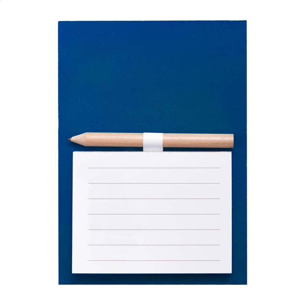 Pecfri - magnetisch notitieblok - blauw