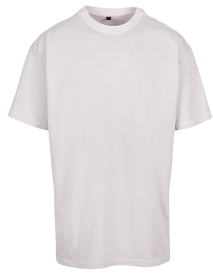 Acid Washed Heavy Oversize Tee - Soft Lilac