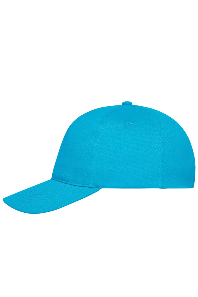 5 Panel Cap Organic Cotton - Turquoise