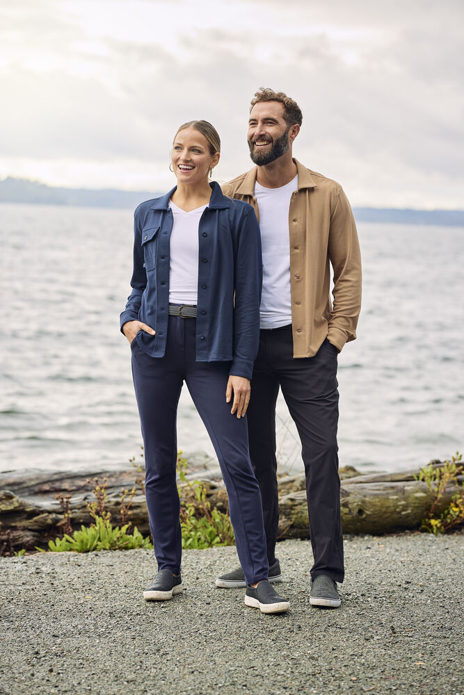 Cutter & Buck - Advantage Leisure Shirt Heren Zwart L
