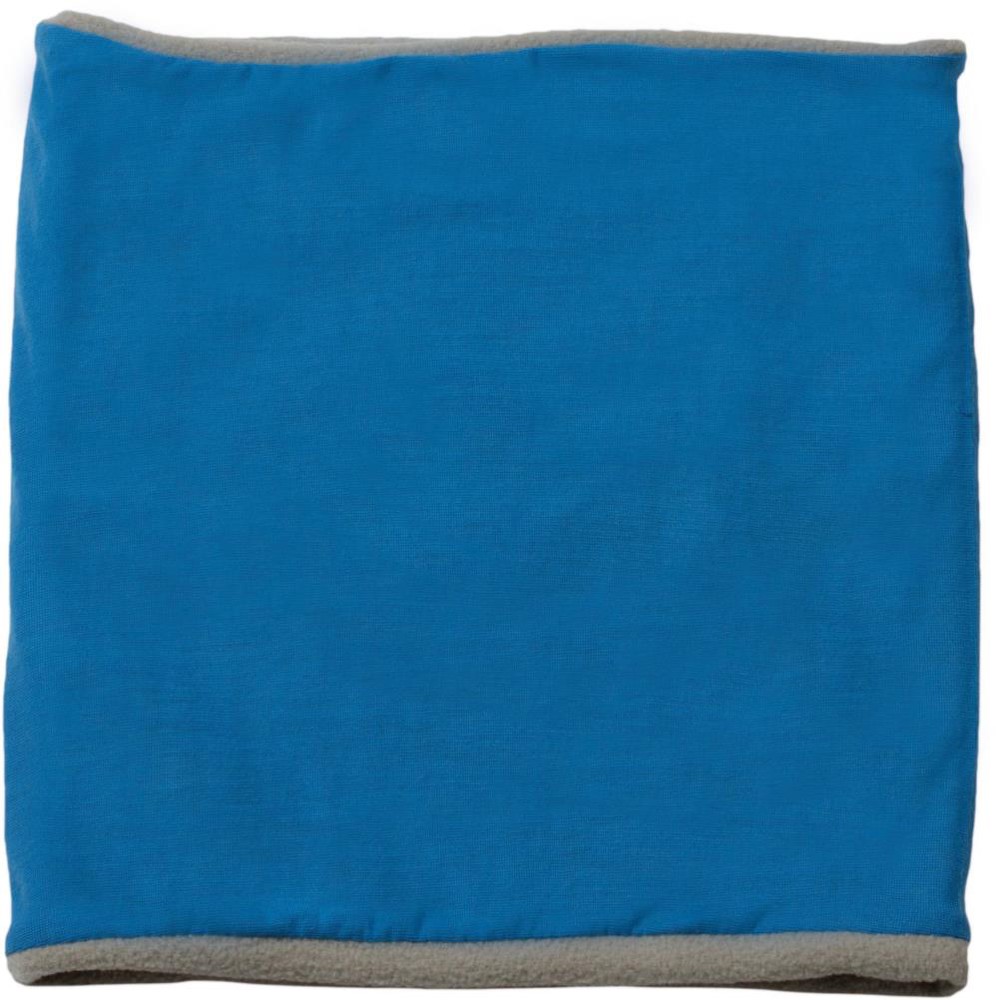 Fleece gevoerde nekwarmer - lagoon/light grey