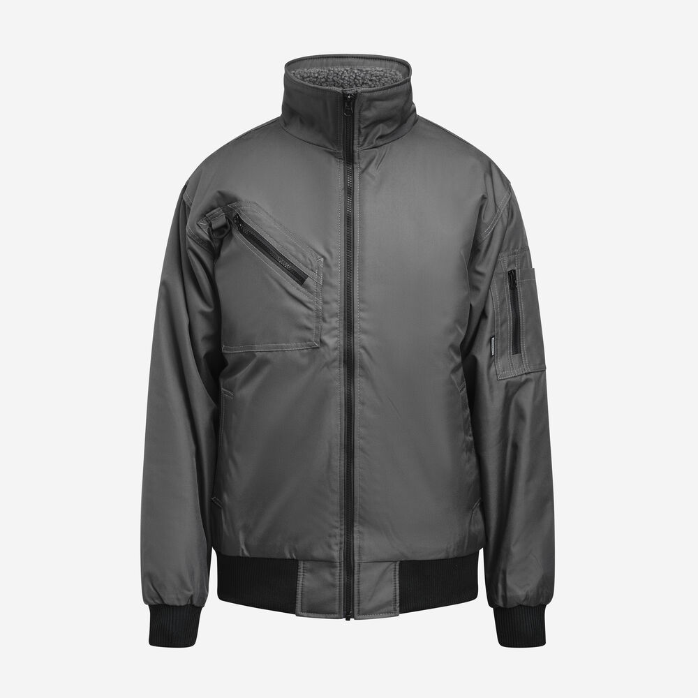 Jobman - 1357 Pilot Jacket - Donkergrijs