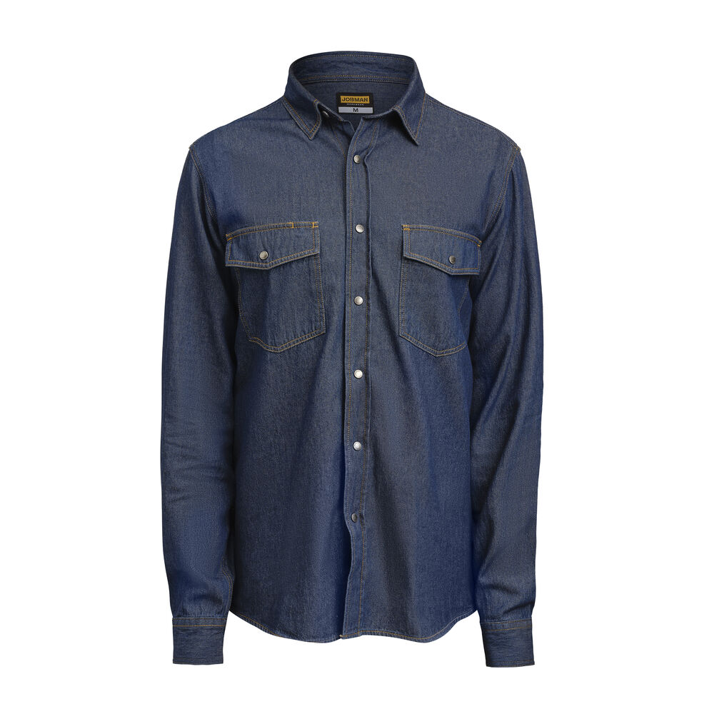 Jobman - 5139 Denim Shirt - Jeansblauw