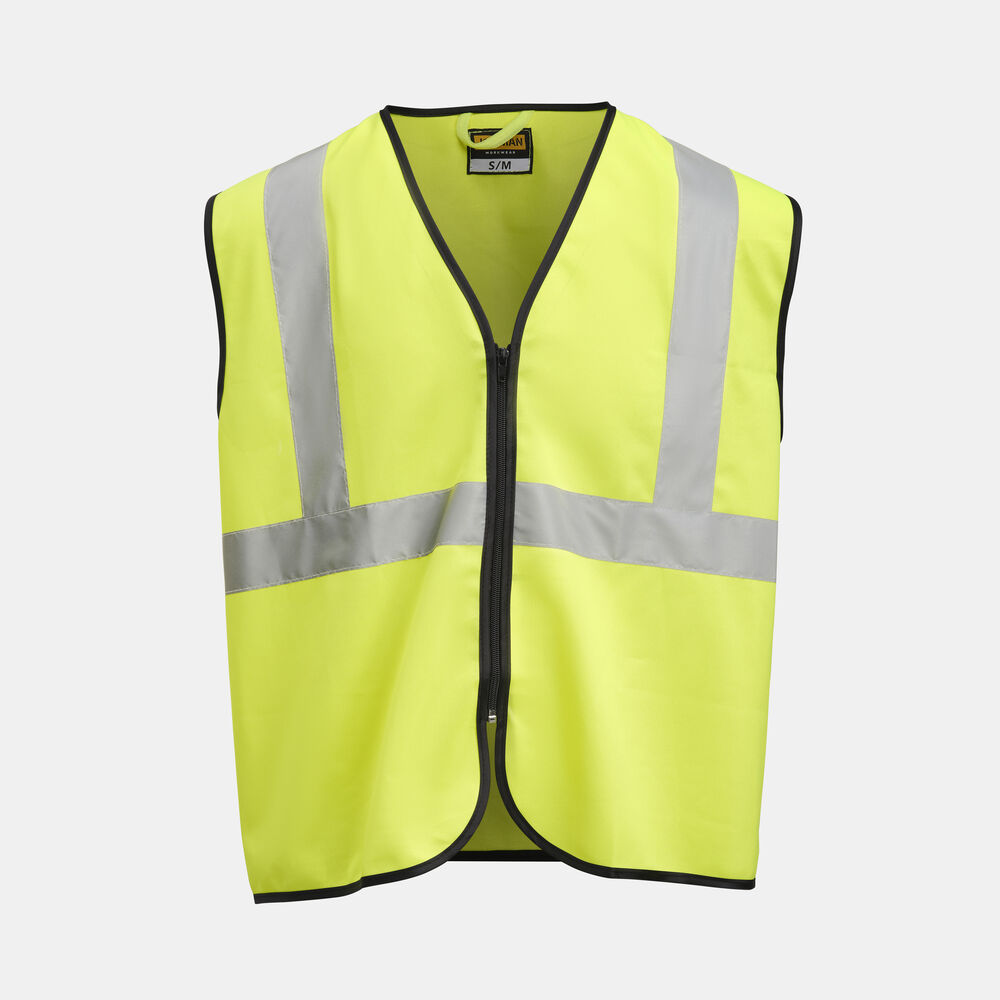 Jobman - 7586 Hi-Vis Vest Geel XL