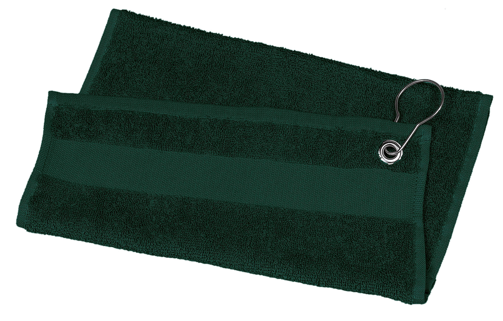- Golfhanddoek - 50 x 30 cm - Forest Green
