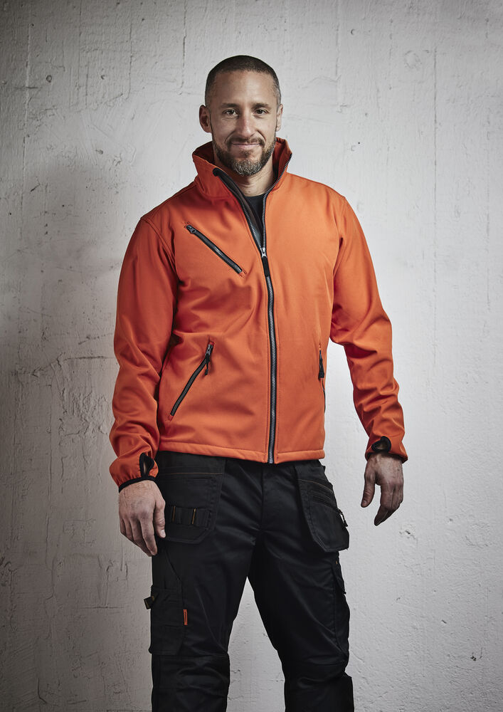 Jobman - 1201 Softshell Jacket Rood 3XL