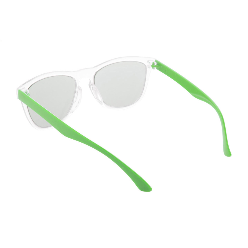 CreaSun - personaliseerbare zonnebril - wit/groen