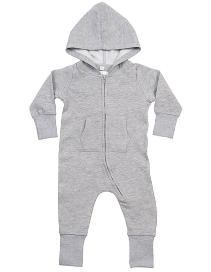Baby All-in-One - Heather Grey Melange