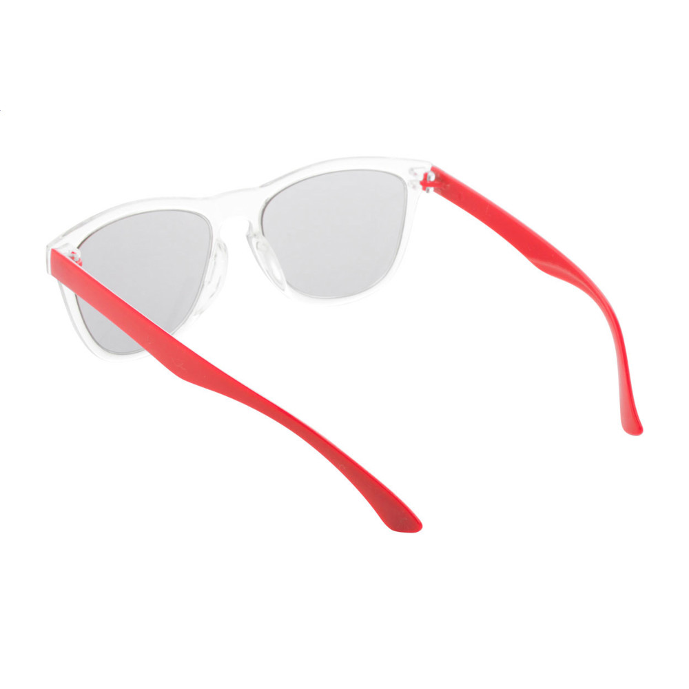 CreaSun - personaliseerbare zonnebril - wit/rood