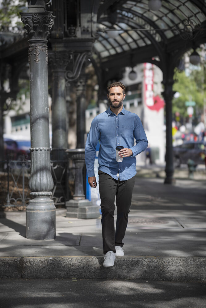 Cutter & Buck - Ellensburg Denim Shirt Heren