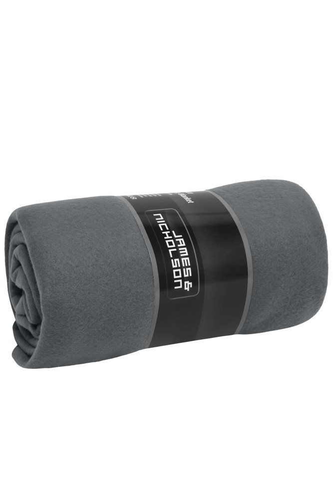 Fleece Blanket - grey/light grey