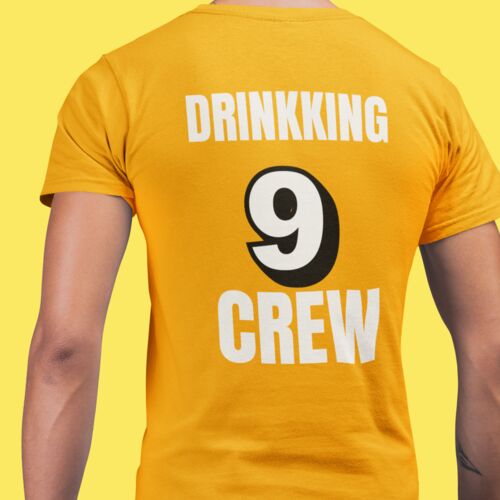 Drinking Crew - Koningsdag 2026 Unisex T-Shirt Thumbnail